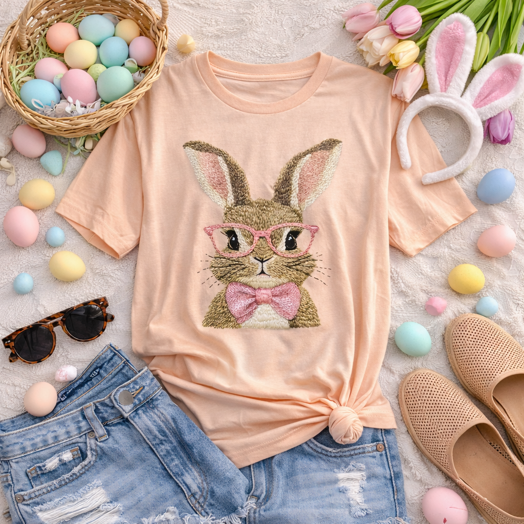 Bunny with Glasses